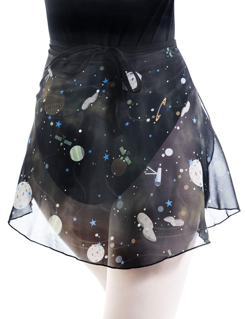 Dance Favourite Ballet Chiffon Wrap Skirts for Women Short and Girls W006 (Skirts 007) - Image 2